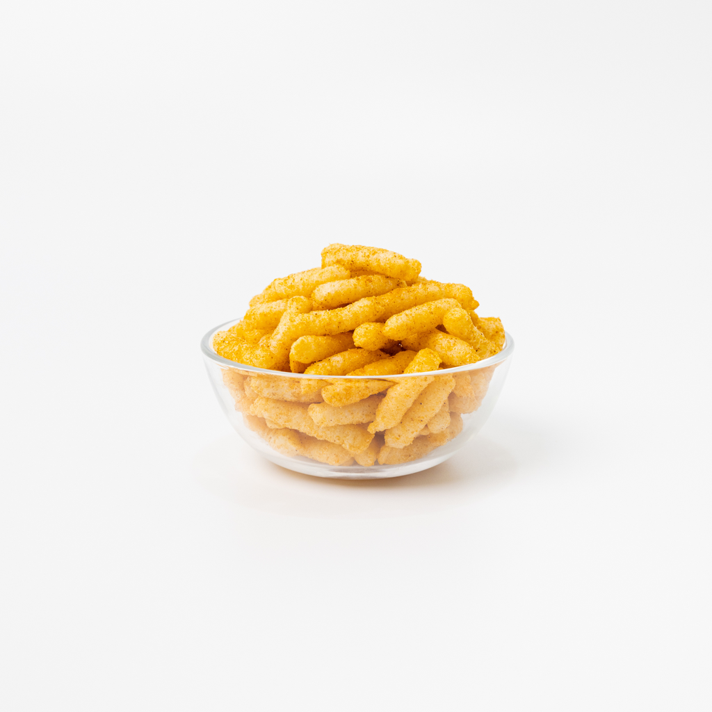 Satisfy your cravings and your love for heat with our all-natural and healthy brown rice snacks, now available in a spicy paprika flavor